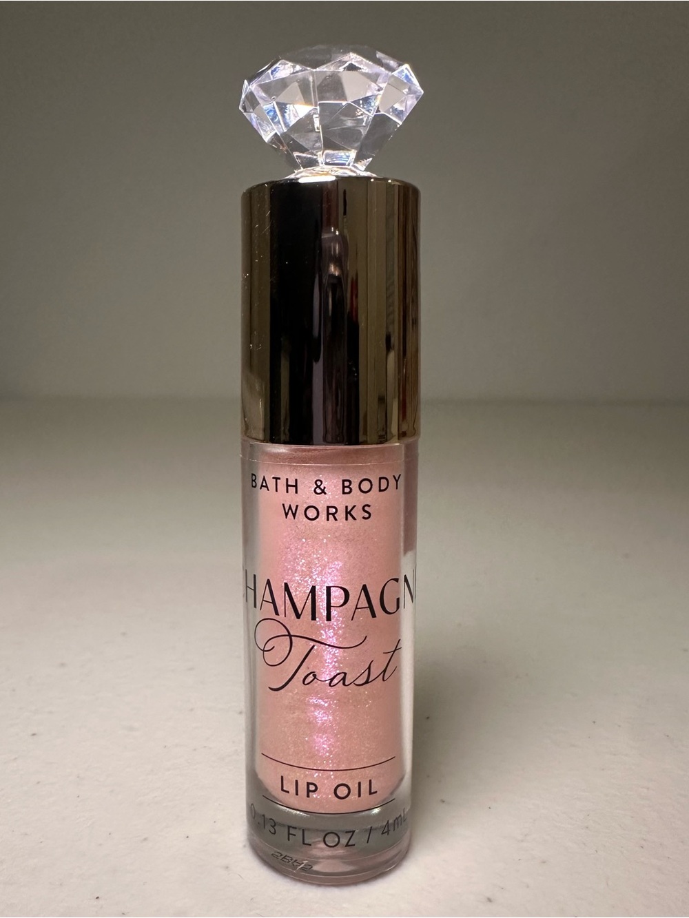 Bath & Body Works: 0.13 Fl Oz (4 mL) Champagne Toast Lip Oil Sparkly Diamond